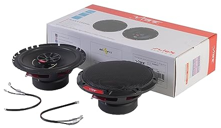 VIBE Slick 6.5” inch Coaxial speaker - 80/240 W, Black