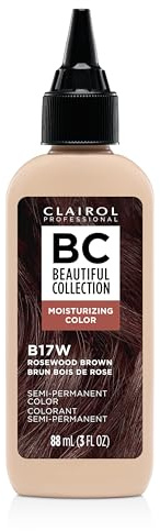 Clairol Professional Beautiful Collection Hair Color, 17W Rosewood Brown, 3 oz. - Packaging May Vary