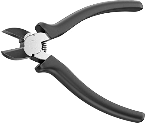 deleyCON Seitenschneider 160mm Kabelschneider Drahtschneider Schnellrückstellfeder Elektronik Netzwerk Präzisions-Seitenschneider Cutter Zange