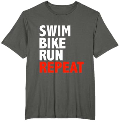 Divertente regalo per atleta di triathlon e triathlon Maglietta