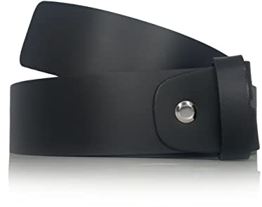 almela | Gürtel ohne Schnalle mit Schraube | Austauschbare Schnallen | echt Leder | 35mm und 40mm | Ledergürtel | Wechselgürtel