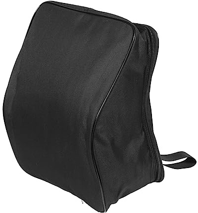 Ciieeo Akkordeon Rucksack für 8-bass Akkordeon Aufbewahrungstasche aus Oxford Stoff mit Verstellbarem Schultergurt Schwarz für Kirche und Schule
