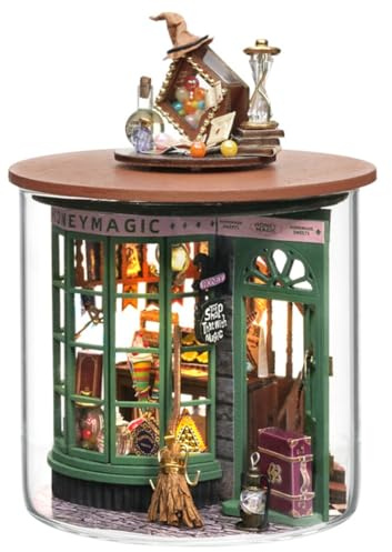 Remingtape Kit fai da te Book Nook per adulti, in miniatura, puzzle 3D, in miniatura, casetta delle bambole in legno, per collezionisti, fai da te