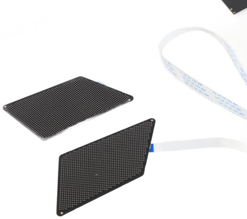 Programmierbares LEDPanel, 2,76 X 4,33 Zoll Kleine, Leichte LED-Augen, 48 X 96 Auflösung, Multifunktionales Schild für, für IOS, mit SPOTLED-APP