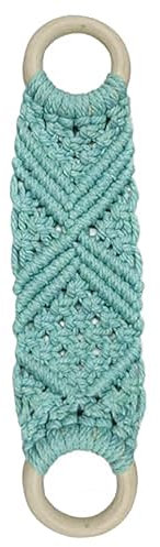 Macrame Plant Hanger Rings Set Handmade Decor for Kitchen and Bathroom Macrame Plant Holder Rings for Wall Hanging Crochet Plant Hanger Hooks Macrame Decor for Home