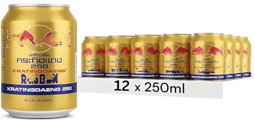 Gold Energy Drink – Special Edition Boost - Pack of 12 x 250ml Cans for Energy and Focus
