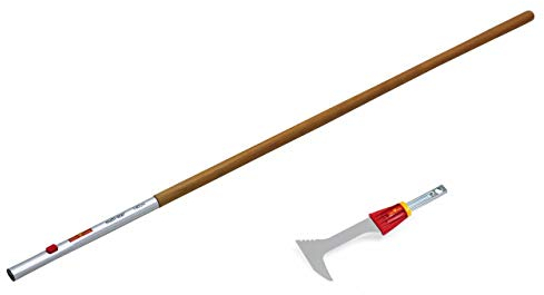 WOLF-Garten 71AAO002650 Fugenkratzer Set mit Holz-Stiel, 140 cm, FK-M/ZM 140 P784, Neu2018