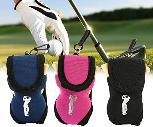 Tbest Ball Tasche Tee Tasche Halter Pouch Clip Utility Pouch Sport Zubehör mit T-Stücke