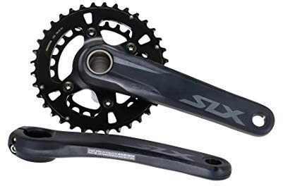 SHIMANO SLX FC-M7100-2 Kurbelsatz 2x12 36-26Z Black/Grey Kurbelarmlänge 175mm 2020 MTB