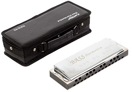 East Top Upgrade Bass Mundharmonika Für Erwachsene, professionelle Bandspieler und Studenten
