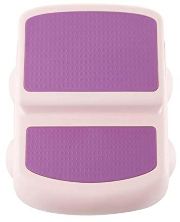 RONGJJ Kinder Double Step Hocker, Kinder 2 Step Hocker Für Mädchen Kleinkind Tritthocker Slip Resistant Soft Grip Für Die Sicherheit Für Toilette Töpfchen Training, Bad Und Küche