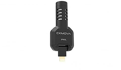 CKMOVA SPM3L - Microfono a condensatore flessibile per dispositivi Lightning
