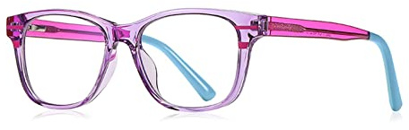 Fantiace Children's Blue Light Blocking Glasses Kids Eyeglasses for Girls Boys Computer Gaming Screen Glasses, Anti Glare Eyestrain Teen Fashion Glasses (C4)