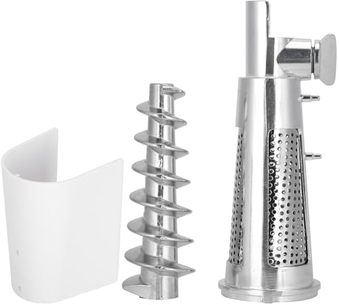 Entsafter Fleischwolf Zubehör Mixer Fleischwolf Teile für Zuhause Küche Essen Aluminiumlegierung Lebensmittelsiebe Befestigungswerkzeuge Ärmel Schallwand Tomatensaftpresse Nr. 5