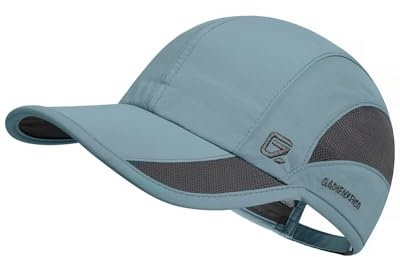 GADIEMKENSD Running Cap Mens Cooling Hats Summer Sun Hat Dri Fit Workout Hat Hiking Accessories for Golf Hiking Outdoor Camping Gym Tennis Travel Cycling Horse Fishing Walking Caps (Sky Blue, M)