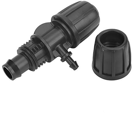 Aramox Connettore per Tubo da Giardino, Connettore a T Spinato da 10 Pezzi, Connettori per Tubo da 16 Mm a 4/7 T Kit di Raccordi per Irrigazione a Goccia per Prato da Serra da Giardino