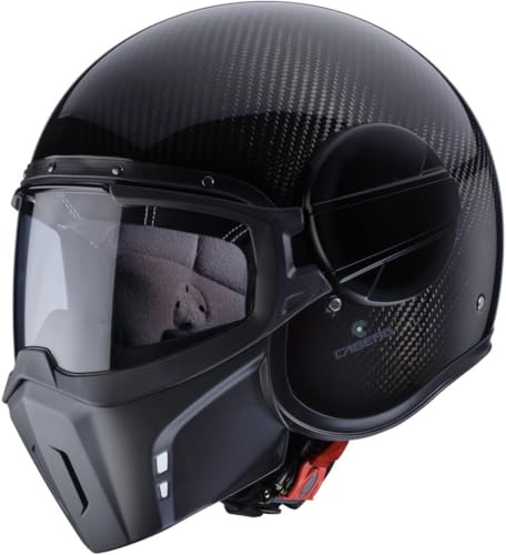 Caberg Ghost X Carbon Casque Jet, Carbon, 2XL (61)
