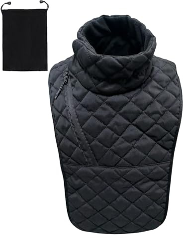 Motorcycle Neck Warmer - Winter Neck Chest Warmer | Waterproof Neck Warmer | Chest Watrerproof Windproof Warmth Neck Guard Wrap Scarves | Winter Cycling Neck Warmer for Cycling Running Hiking Skiing