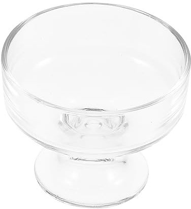 Amosfun Ice Supplies 250 Ml Dessertbecher Aus Glas Elegante Tasse Für Geburtstag Hochzeit Bankett