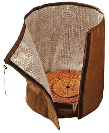 Dubbulon Fundas Aislantes para Plantas En Invierno - Envoltura Barrera contra Heladas para Macetas | Protector con Aislamiento para Tiestos,para Exterior En Jardín Elevado Jardín Paisaje Patio Patio
