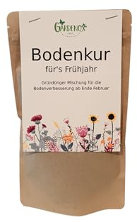 Bodenkur für's Frühjahr Gründünger Mischung - 40 qm Effektive Bodenvorbereitung für die neue Saison ab Ende Februar