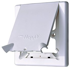 Hep2O Radiator Outlet Cover with Flap - Pack of 10
