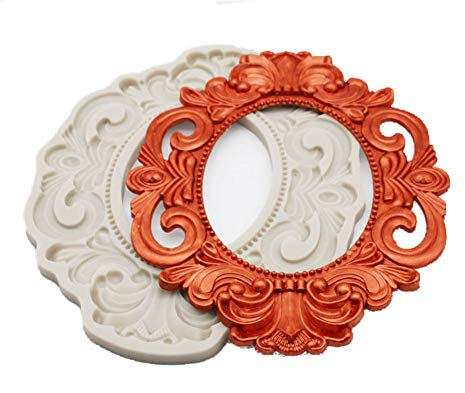 DUBENS Große Größe Silikon Formen Backen für Mousse Kuchen, 3D Backformen Dessert Formen für Gebäck Trüffel Pudding Gelee Käsekuchen, Liebe Herz Form, 21 x 25,6cm