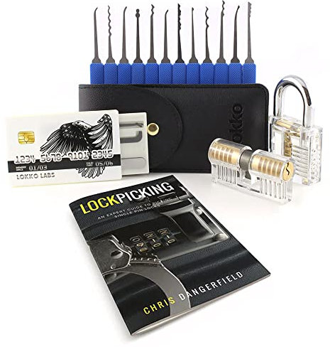 Dietrich-Schule in einer Box: Dietrich-Set, Spionagekarte, Trainingsschlösser und Anleitung zum Knacken von Schlössern (1)