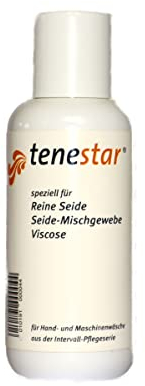 Intervall Konzentrat Waschmittel flüssig für Reine Seide + Viskose Tenestar - Seidenwaschmittel für Handwäsche und Maschinenwäsche (100 ml)