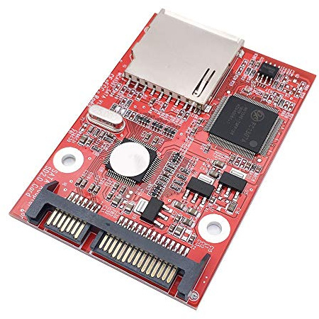 Beausoleil Hochgeschwindigkeits-Adapterkarte, MMC SD SDHC 2.0SATA auf SD Karte auf SATA-Adapter, Konvertierung, digital, sicher, HDD