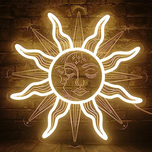 LED-Schild, Sonnenuntergang, Neonschilder, Wellen, LED-Wanddekoration für Zuhause, Sonnenaufgang, Nachtlampen, Berge, Dekoration, Licht, USB-Helligkeit, verstellbar