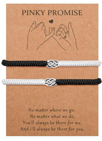 MANVEN Partner Geschenke Partnerarmbänder Geburtstag für Jahrestag Ihn Sie | Pärchen Armband Paar Geschenke Paare Hochzeitstag Valentinstag Weihnachten für Freunde Freundinnen Mann Frau