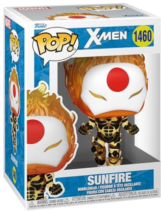 Funko Pop! Marvel: X-Men - Sunfire - Marvel Comics- Vinyl-Sammelfigur - Geschenkidee - Offizielle Handelswaren - Spielzeug Für Kinder und Erwachsene - Comic Books Fans