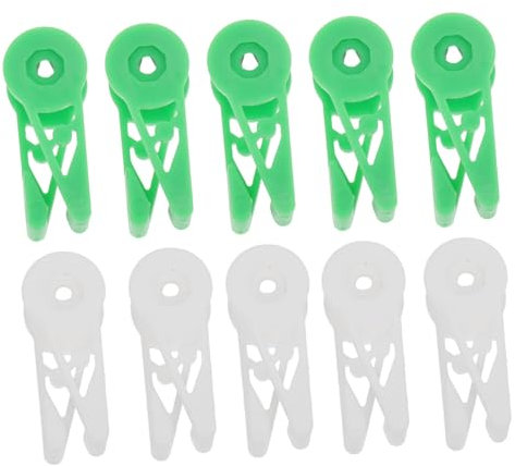CAXUSD 20stücke Pflanzenbieger-Clips Aus Robustem Material Verstellbar Für Blumenstütze Leicht Zu Handhaben Wiederverwendbar Für Gartenpflege