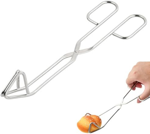 1 Pezzi Pinza per Barbecue in Acciaio Inox, Pinze Forbice per Barbecue, 25cm Pinze Forbice Cucina, Pinza per Grigliare, Per Cucine Familiari, Ristoranti, Hotel, Barbecue All'aperto