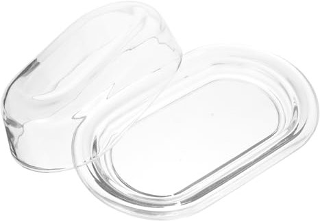 Ciieeo Mantequillera Con Tapa Transparente Recipiente Para Conservar y Queso Diseño Europeo