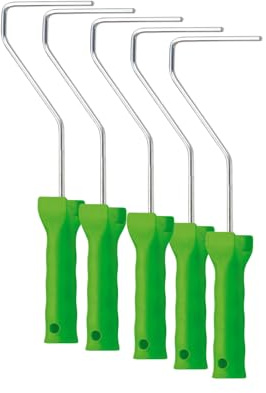Solid Guard Heimwerker Farbroller Bügel 1K Griff 6mm ((Walzenbügel 39cm) 5er-set)