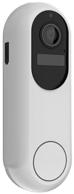 Sonnette vidéo intelligente 1080p avec vision nocturne, caméra interphone sans fil étanche, 2,4 GHz/5 GHz WiFi pour la sécurité de la maison intelligente
