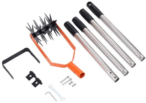 Multiple Angles Gardening Cultivator Tiller Cultivator Garden Weeding Hoe Fatigue Reducing Ergonomic Grip Design Hand Tiller Garden Tool