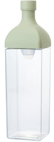 Hario Bottiglia da tè Ka-Ku Cold Brew, 1200 ml, verde fumo