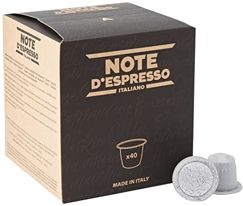 Note d'Espresso - Cebada - Cápsulas compatibles con Cafeteras NESPRESSO* - 40 caps