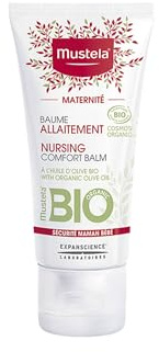 Mustela Balsamo per Allattamento all’Olio di Oliva e Glicerina, Seno, Tutte le Donne, Sicuro in Gravidanza e Allattamento - Protegge i Capezzoli, Previene le Ragadi, 100% Ingredienti Naturali (30ml)