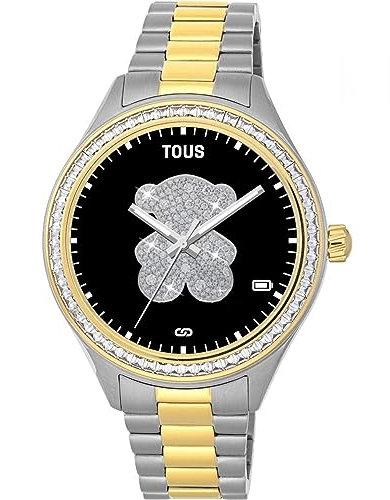 TOUS Watches t-Connect Shine Reloj para Unisex Analógico de Cuarzo con Brazalete de Acero Inoxidable 200351044