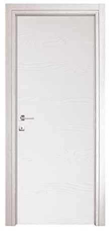 Porta battente da interno reversibile frassino bianco (70x210 cm)