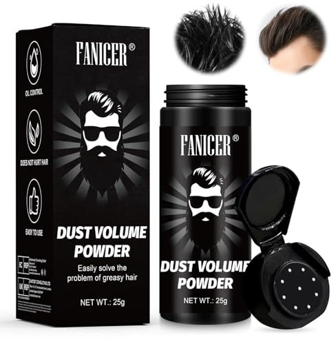 25G Hair Styling Powder,Polvere Capelli con Effetto opaco,Polvere Styling,Texture Volume Powder,Polvere volumizzante capelli per Donna e Uomo, Aspetto Opaco, Facile da Applicare