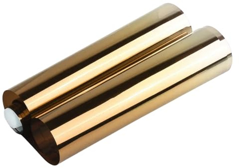 MOCNT Sonnenschutz Streifen für Auto 20cm x 150cm Sonnenschutzfolie für Windschutzscheibe Auto Frontscheibe Tönungsfolie Sichtschutzfolie Fensterfolie Farbverlauf Gold