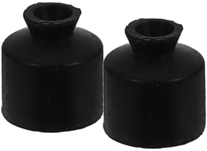 NAMOARLY 2pcs Replacement Air Compressor Silicone Feet Suction Cups Pad for Small Vacuum Pump Accessories Bumper Control