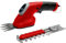 Germania Akku Gras- und Strauchscheren Set GPS 3,6 V mit Ladekabel - Gartenpflege Set - 100 mm Schnittlänge Heckenschere - 1,5 Ah Akku