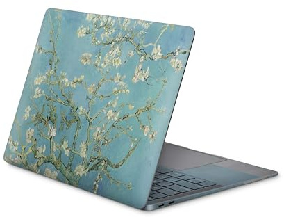 Skins4u Laptop Aufkleber, Notebook Skin Schutzfolie, Seidenmatt, Kratzfest, Blasenfrei, Selbstklenend Vinylfolie Rückstandslos Entfernbar 10 bis 17 Zoll Laptops (Blossoming, 40 x 28cm)
