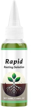 Evember Stimolante Radicale Per Piante - Fertilizzante Liquido Naturale - 50 Ml Concime Liquido Stimolatore Radicale Per Crescita Vegetale
